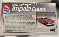 AMT 1958 Chevrolet Impala Coupe 1:25 Model Car Kit