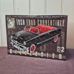 AMT/ERTL 1950 Ford Convertible Millennium Edition 1:25 Scale Model Kit NEW SEAL