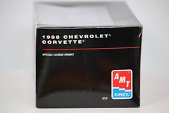 AMT/ERTL 1998 Chevrolet Corvette Black W/ Gray Interior Dealer Promo NEW IN BOX