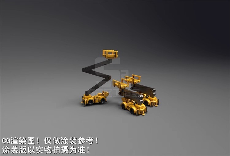 1/144 1/100 1/60 Single Lift Maintenance Vehicle Scene Miniatures For Vehicles