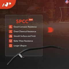 A-Premium 23.25 in Engine Oil Dipstick Tube – Metal Compatible with Chevrolet,