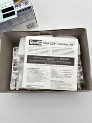 New In Open box Revell Motor City Muscle 69 Camaro Z-28 RS 1969 Chevy model kit
