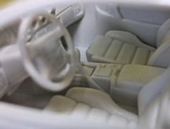 ERTL AMT 1992 Dodge Stealth R/T Turbo Dealer Promo Model 1:25 Pearl White #6149
