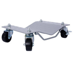 4Pack 6000Lb Capacity Gray Heavy Duty Mechanics Creeper Seat with Brakes