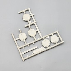AMT/ERTL 1/25 Fruehauf Tanker Trailer Parts Kit Bash Manhole Covers