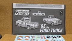 1953 Ford Pickup DECALS & INSTRUCTIONS 1:25 Scale AMT NEW Model Kit PARTS