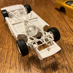 Built Model Car, 2001 Revell Stock Car STARTED, INCOMPLETE, MODIFIED