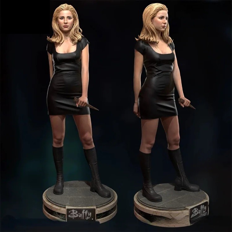 1/24 Resin Figure Model Kit Buffy the Vampire Slayer Unassembled, Unpainted Kit