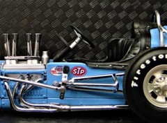 Hot Rod Race Car Formula 1 18 Racing Vintage 12Midget24 Custom Built Metal Model