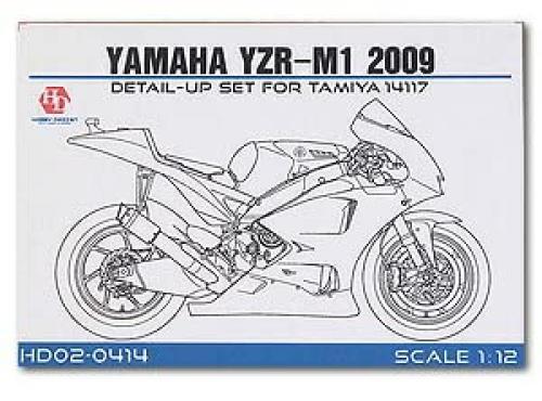 Hobby Design 1/12 Yamaha YZF-R1M 2009 Detail Upset for Tamiya from Japan 9626