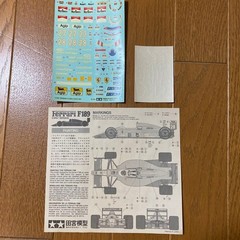 Tamiya 1 20 Ferrari F189 Early Type Plastic Model