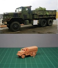 1/144 USA M923 Truck (fine detail) Resin Kit
