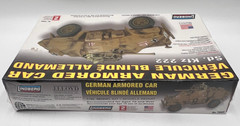 Lindberg Sd.Kfz. 222 German Armored Car 1/35 WWII Military Model Kit No. 76006