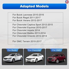 High Pressure Fuel Pump for Buick Lacrosse 2010-2016, for Regal & Verano,