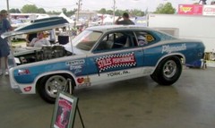 DECALS-Bill Stiles, 71 Duster ProStock. Decal skill required