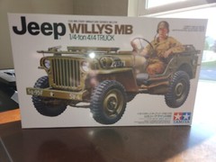 NIOB 1/35 Tamiya US Jeep Willys MB 1/4 ton 4X4 Truck w/ Driver 35219