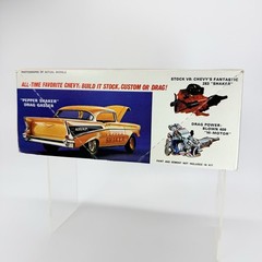 Vintage AMT 57 Chevy Bel Air Hardtop Model Kit 1/25 T-280