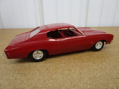 1971 Chevrolet Chevelle SS 1/25 dealer promo car red model Chevy RZ