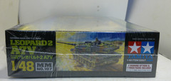 Tamiya 32607 German Leopard 2 A7V Battle Tank 1/48 Scale Model Kit – BOX DAMAGE