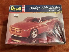 Vintage Revell Dodge Sidewinder Show Truck Model Car Kit Concept Sealed Mopar