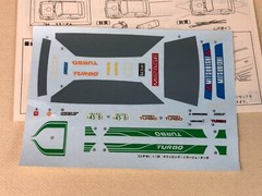 OPEN BOX Nichimo Japan 1:24 Scale Model Kit SWAPPING MIRAGE II TURBO Motorized