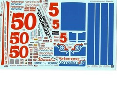 Ace #5/#50 Performance Connection 1981-82 Geoff Bodine/Morgan Shepherd decal