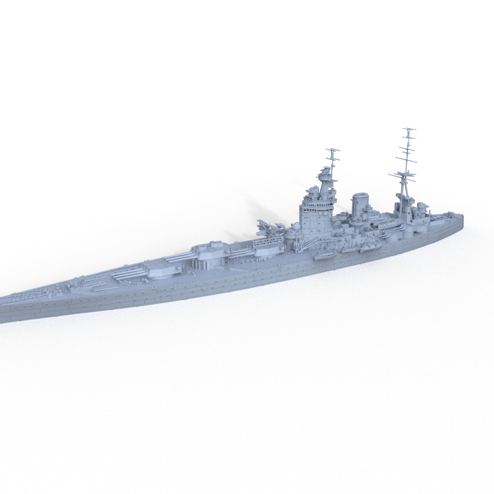 SSMODEL 1/1200 Military Model Kit HMS Nelson Rodney 1940 GAMES