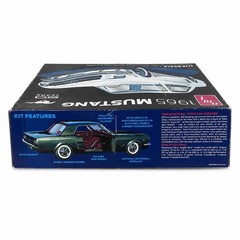 AMT 1965 Ford Mustang 1/16 Scale Model Kit Open Complete Unbuilt AMT872/06