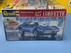 VINTAGE REVELL BALDWIN MOTION 427 CORVETTE SKIPS FIESTA DRIVE-IN #7427 NEW