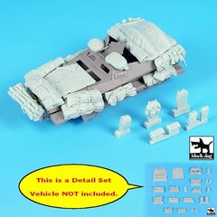 Black Dog 1/35 Stowage & Accessories Sd.Kfz.250/1 Half-track APC (Takom) T35326