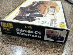 HELLER 1/24 SCALE CITROËN C4 “ WATERMAN” SEALED INSIDE! CIRCA 1970’s! VMCP!