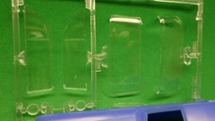 Slot Car Body? Chevy II 66 1966 Nova SS 1/25 AMT Hood Body Glass Chrome bumper