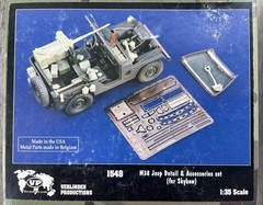 Verlinden M38 JEEP DETAIL and ACCESSORIES Set (for Skybow) Kit #1548 1/35 NOS