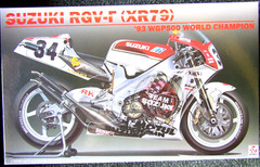 Beemax 1/12 Scale Suzuki RGV-r 500 (XR79) ’93 WGP500 Champion Model Kit #BX13001