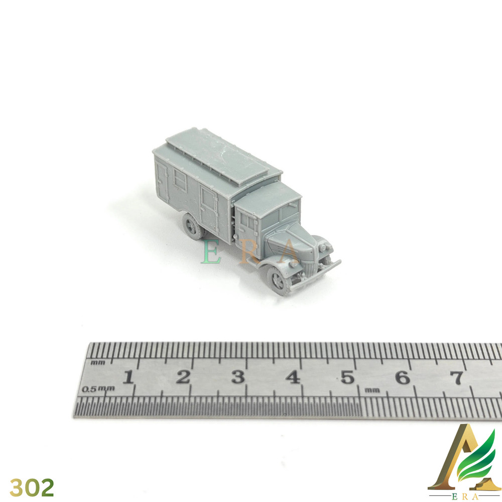 1/144 WWII German V3000S Maultier Ambulance Truck Resin Model Kit New