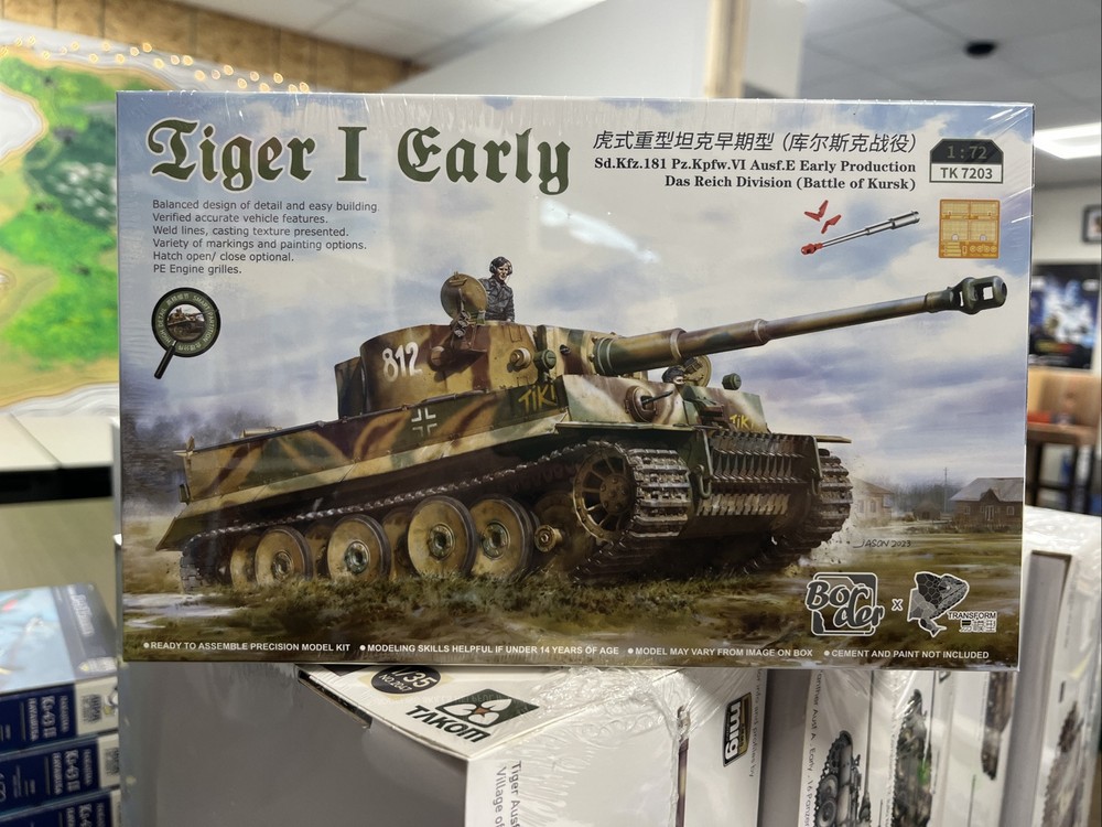 1/72 Border Model #TK7203 Tiger I Early – Battle Of Kursk