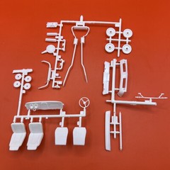 1968 Camaro Z/28 AMT Seats Dash Exhaust Valance Spoiler Model Parts 1:25 New 10