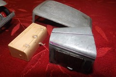 HUBLEY FORD 4 DOOR SEDAN METAL MODEL KIT HOT ROD PARTS REPAIR 1:20 JUNKYARD