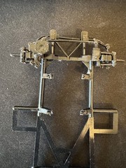 Monogram 2244 Ferrari GTO Parts Kit Bash Chassis with Part for Suspension