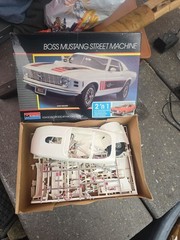 Monogram 1/24 Boss Mustang Street Machine 2’n1 Vintage Model Kit 2728