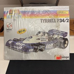 Bburago 1/14 scale metal Tyrrell P34/2 model kit Brand New Sealed