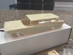 R & R RESIN 1959 PONTIAC BONNEVILLE WAGON RESIN KIT! CIRCA 90’s-2000’s! VMCP!