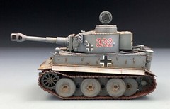 Tiger Model TM502 Cute German Tiger I Early Type with 88mm Gun – USA Shipping