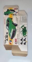 1972 BOX ONLY Johan AMC Javelin AMX Model Snap-Kit CS-504 Gran Torino RARE