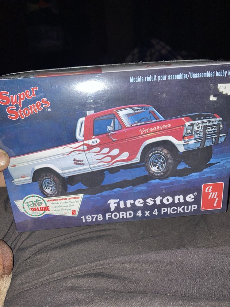 AMT Firestone 1978 Ford 4 X 4 Pickup, Retro Edition Limited Reissue 858/12 ST