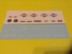 BUFORD T JUSTICE – SHERIFF CAR – 1/24 – 1/25th Scale Waterslide Police Decals