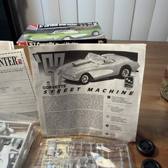 Mint in box 1957 Corvette Street Machine by AMT/ERTL In 1/25 scale from 1998