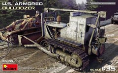 MINIART MODELS 1/35 WWII US Armored Bulldozer MIA35403