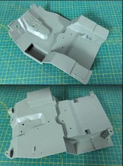 1/6 WWII Willys Jeep Cast Resin Model Kit With Opening Hood and Engine Detail