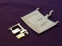 1991 Chevy S-10 Lowrider CUSTOM HOOD from Revell 1:25 Model Kit 91 Chevrolet